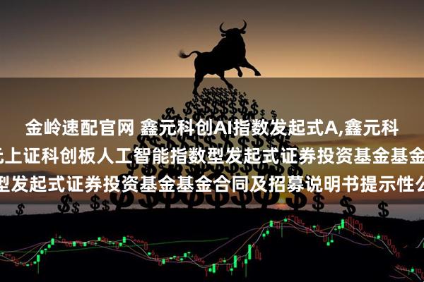 金岭速配官网 鑫元科创AI指数发起式A,鑫元科创AI指数发起式C: 鑫元上证科创板人工智能指数型发起式证券投资基金基金合同及招募说明书提示性公告